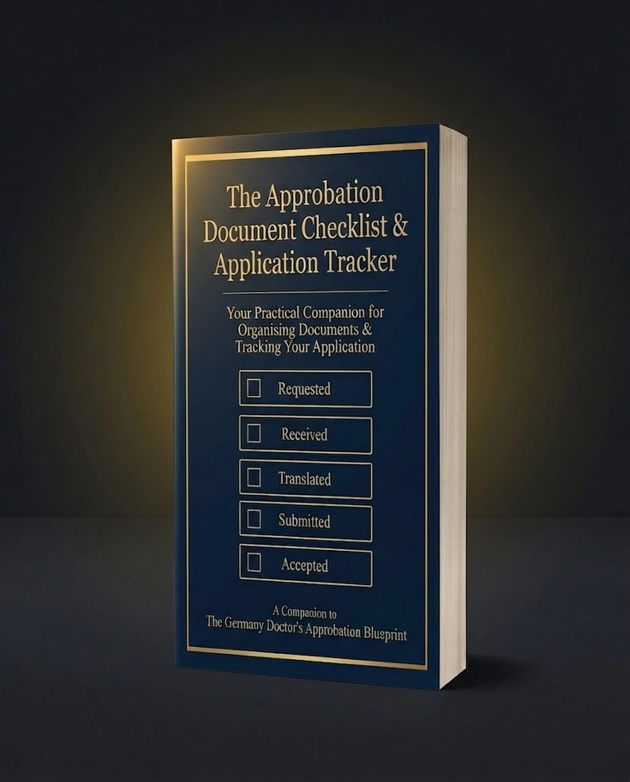 The Approbation Document Checklist & Application Tracker cover