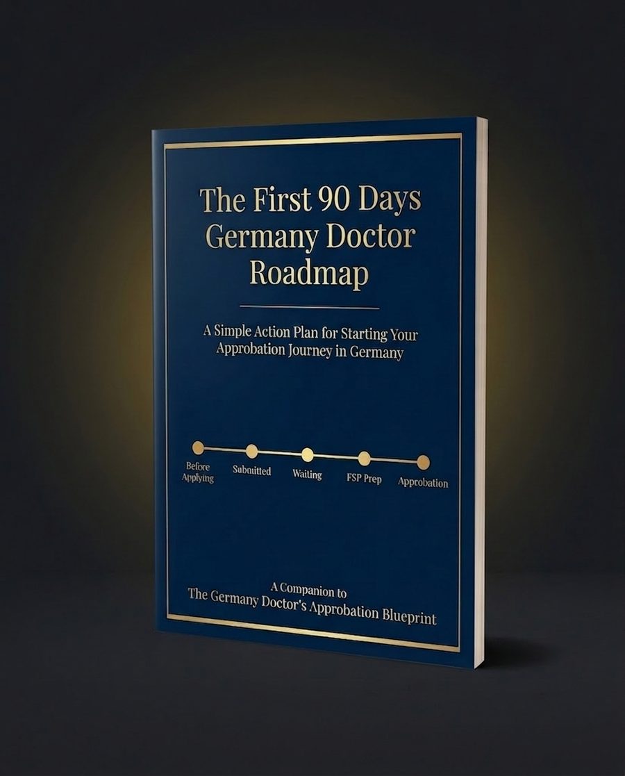 The First 90 Days Germany Doctor Roadmap cover
